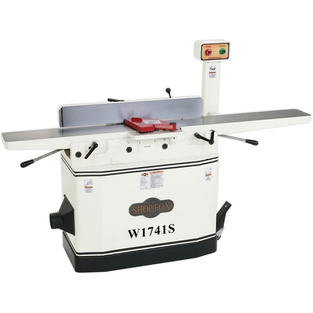 W1741s Shop Fox 8 Jointer With Adjustable Beds And Spiral Cutterhead W1741s Shop Fox 8 Jointer With Adjustable Beds And Spiral Cutterhead